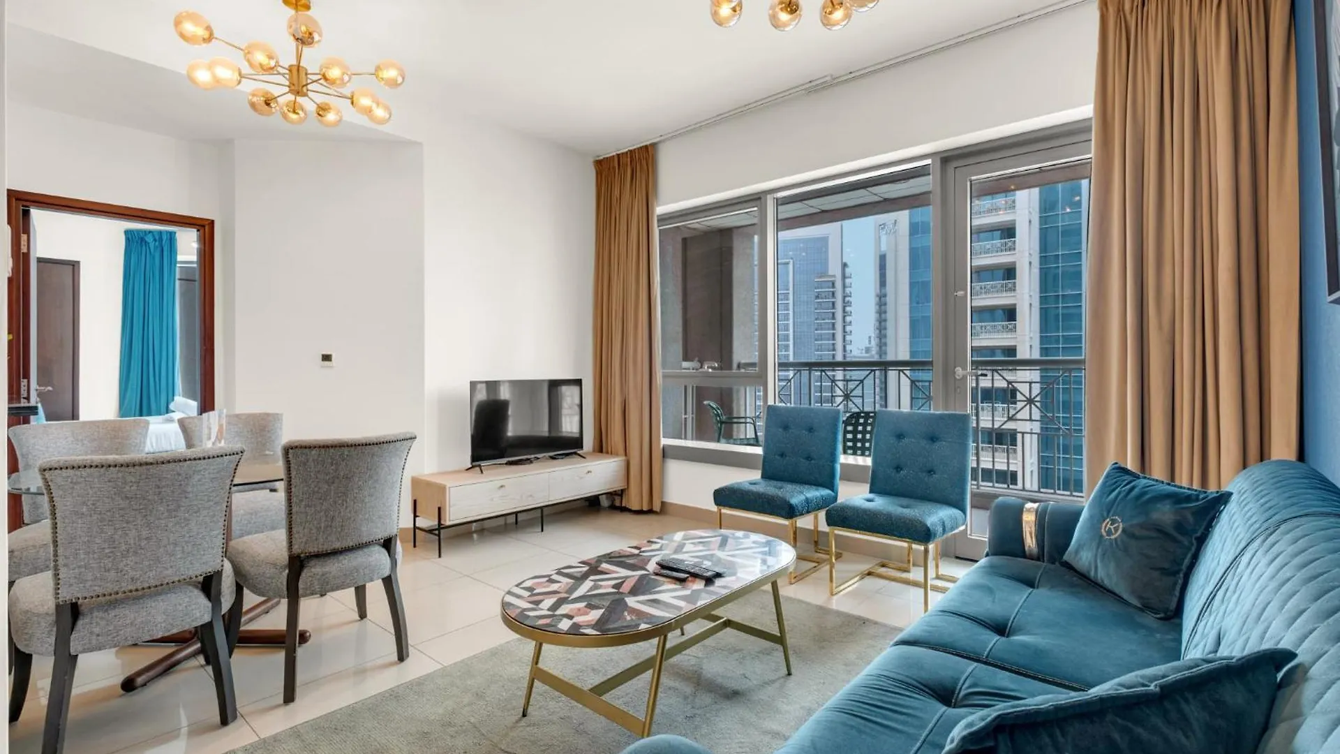 Apartament Bella Vista - 29 Boulevard Downtown Burj Khalifa Dubaj